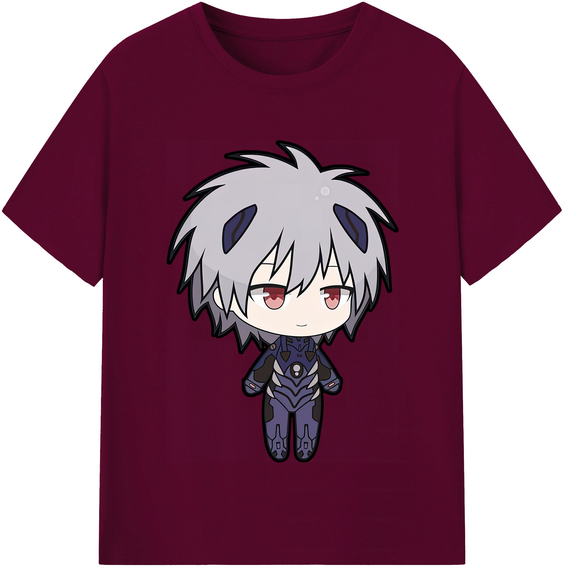 （画像用） EVA 新世紀エヴァンゲリオン レディースカジュアルプリントTシャツ（綿100％）